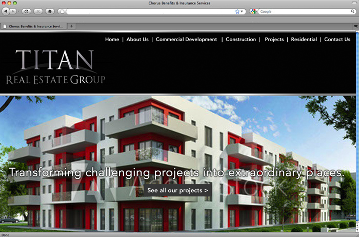 website designs real estate