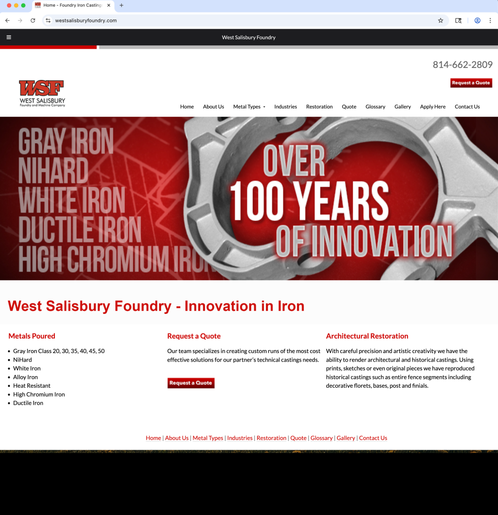 Industrial Websites Foundry