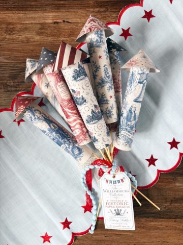 The Williamsburg Collection: Vintage Historic Paper Rockets The Williamsburg Collection: Vintage Historic Paper Rockets
