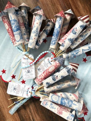 The Williamsburg Collection: Vintage Historic Paper Rockets The Williamsburg Collection: Vintage Historic Paper Rockets