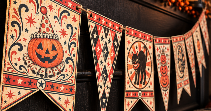 Midnight Midway Carnival Banner