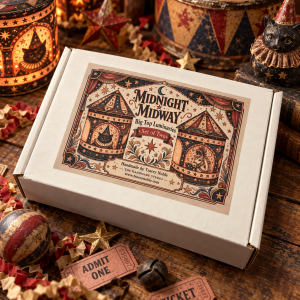 midnight midway paper lanterns