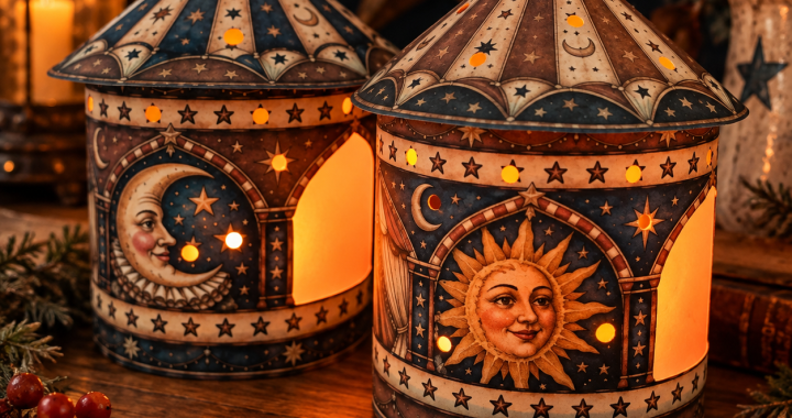 The Midnight Midway Paper Lantern Collection